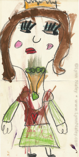 Kindergarten Princess Drawing