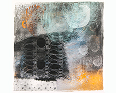 Lynn Nafey - A Little Birdie Told Me #5 - Variable Edition Pigment Transfer Print