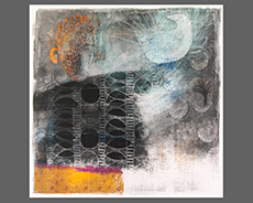 Lynn Nafey - A Little Birdie Told Me- Variable Edition Pigment Transfer Print