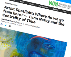 Lynn Nafey featured in Worcester Magazine Artist Spotlight