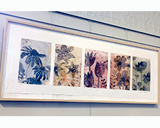 "Garden Ramble" by Lynn Nafey at Artists Corner & Gallery in West Acton, MA