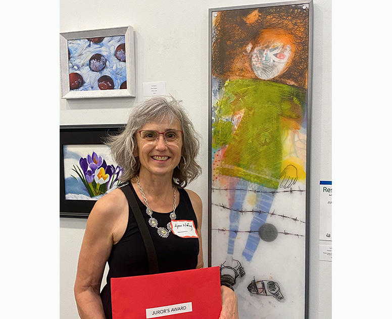 Awarded Juror's Award for "Tell Me Your Secrets" at 6 Bridges Gallery