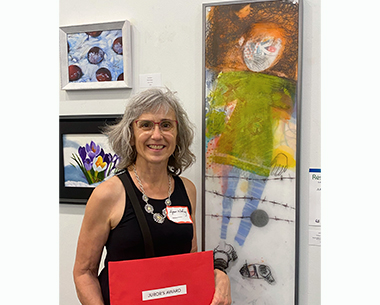 Awarded Juror's Award for "Tell Me Your Secrets" at 6 Bridges Gallery