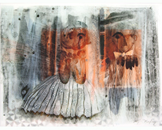 Lynn Nafey - Where Do We Go From Here? - Mixed Media Artwork