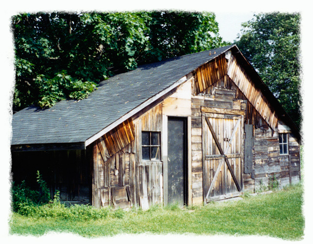 Our old barn growing up